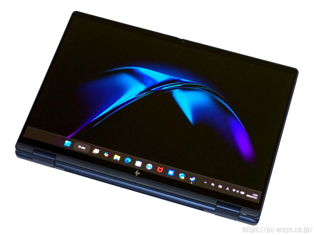 HP OmniBook X Flip 14-kb タブレットモード